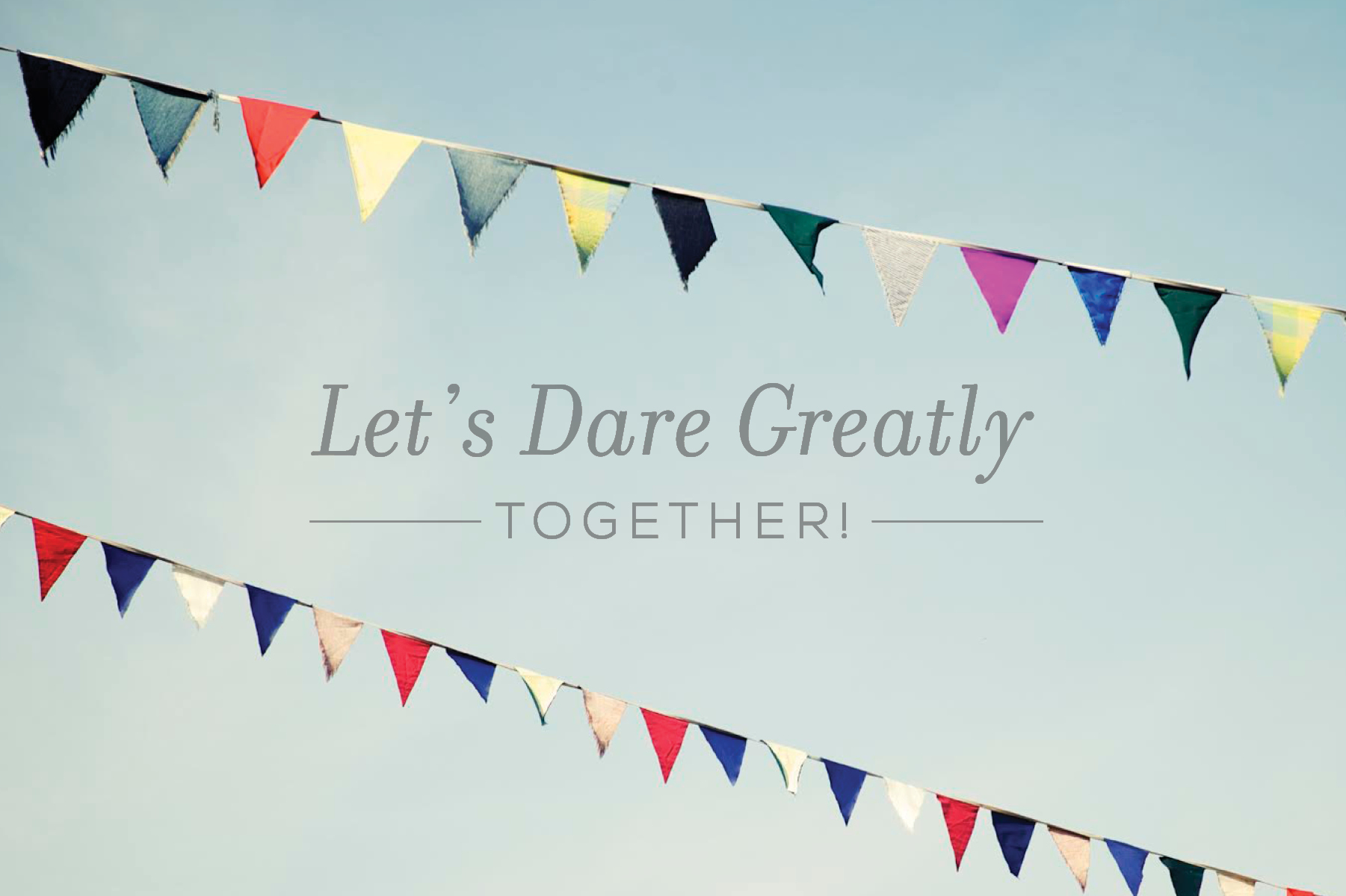 Daring Greatly - slide quote from Brene Brown