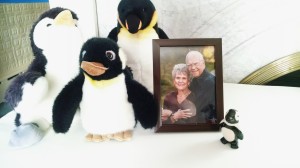 Dick Adams and his love of penguins