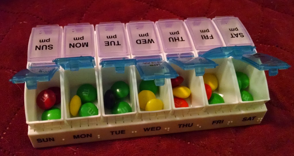 pill box with MMs